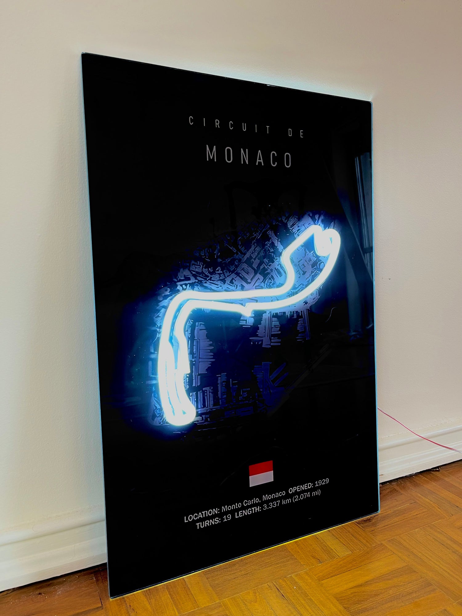 Led Racetrack Posters